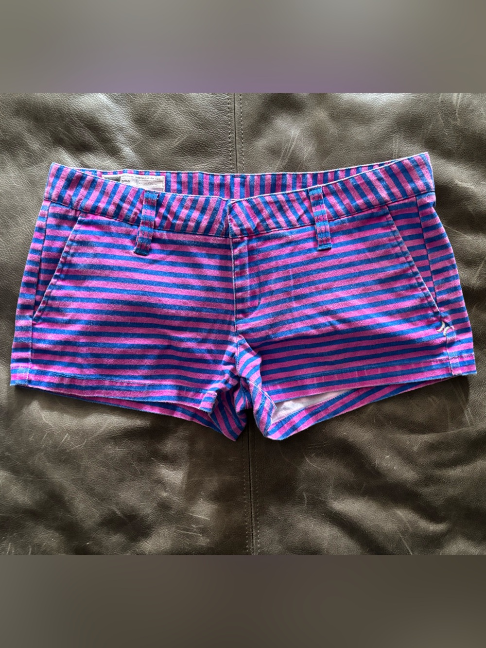 Vintage y2k Striped Hurley Shorts